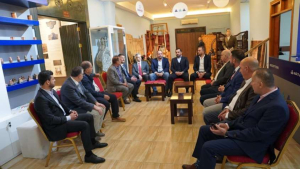 وفد من أبناء شعبنا في أمريكا في زيارة لمتحف التراث السرياني في عنكاوا