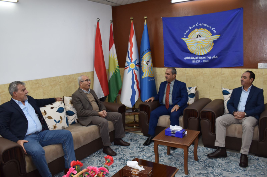 حزب بيت نهرين الديمقراطي يستقبل وفد المنظمة الاثورية الديمقراطية