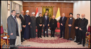 البطريرك ساكو يستقبل وفد حكماء المسلمين