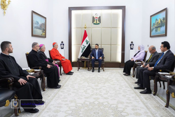 البطريرك نونا يزور دولة رئيس الوزراء العراقي