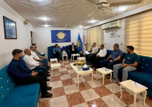 السكرتير العام يزور فرع دهوك ويبحث أوضاع شعبنا وحزبنا
