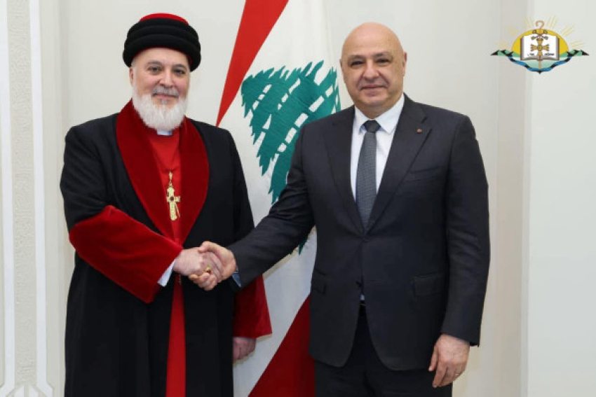 قداسة البطريرك مار آوا الثالث يزور الرئيس اللبناني جوزاف عون