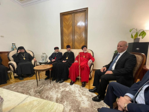 قداسة البطريرك مار آوا الثالث يلتقي سفير جمهورية العراق في روسيا
