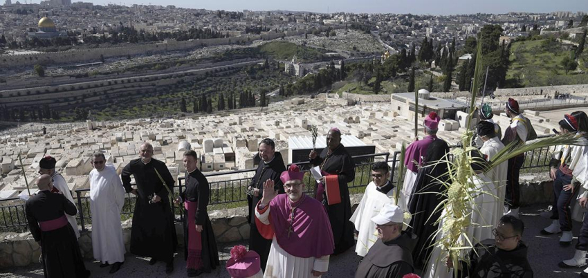 أحد الشعانين في القدس... المسيحيون جزء لا يتجزأ من هوية المدينة المقدّسة