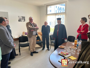 زيارة البطريرك مار اغناطيوس يوسف الثالث يونان إلى فرنسا